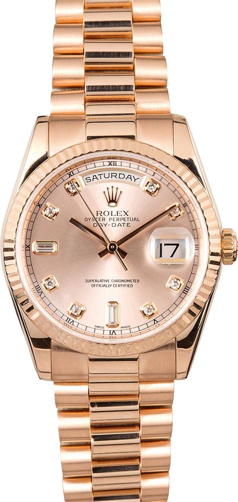 rolex president rose gold 36mm|Rolex day date president 36mm.